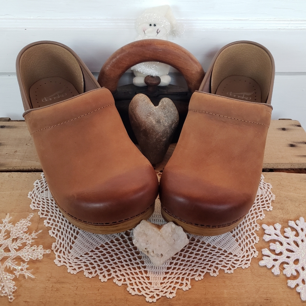 Butterscotch Dansko Clogs - Picture 8 of 11